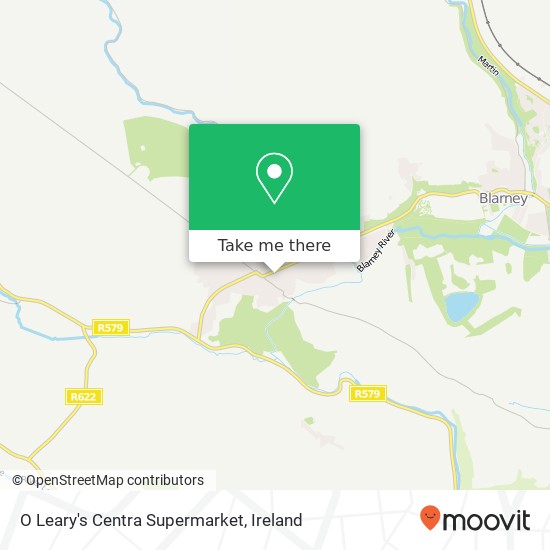 O Leary's Centra Supermarket map