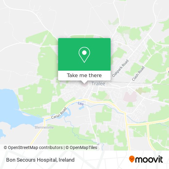 Bon Secours Hospital map