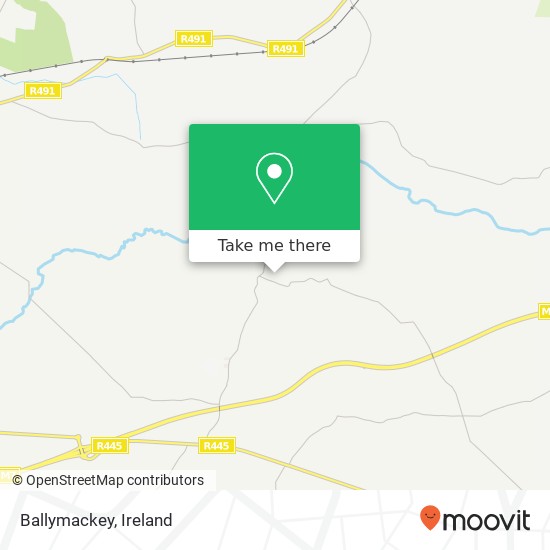 Ballymackey map