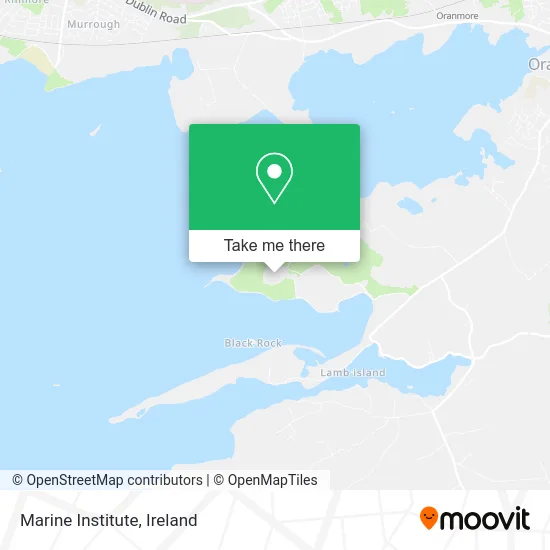 Marine Institute map