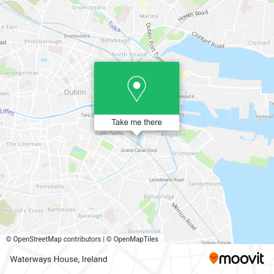 Waterways House map
