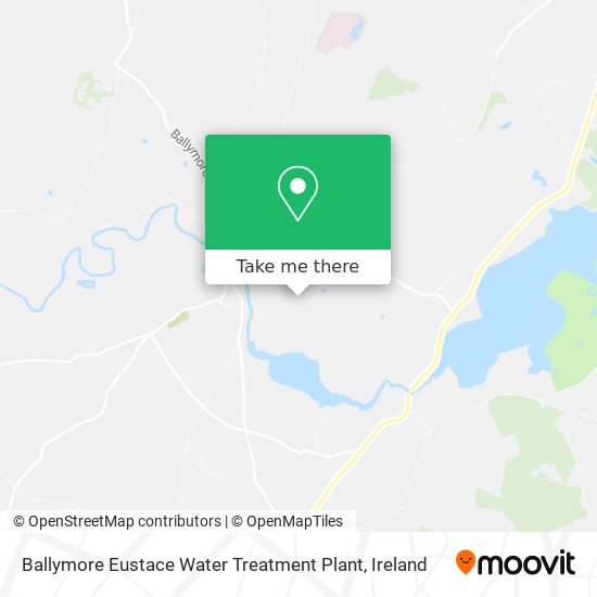 Ballymore Eustace Water Treatment Plant map
