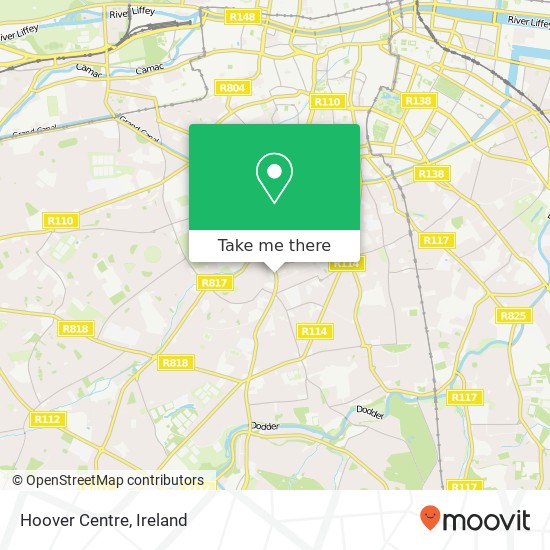 Hoover Centre map