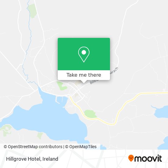 Hillgrove Hotel map