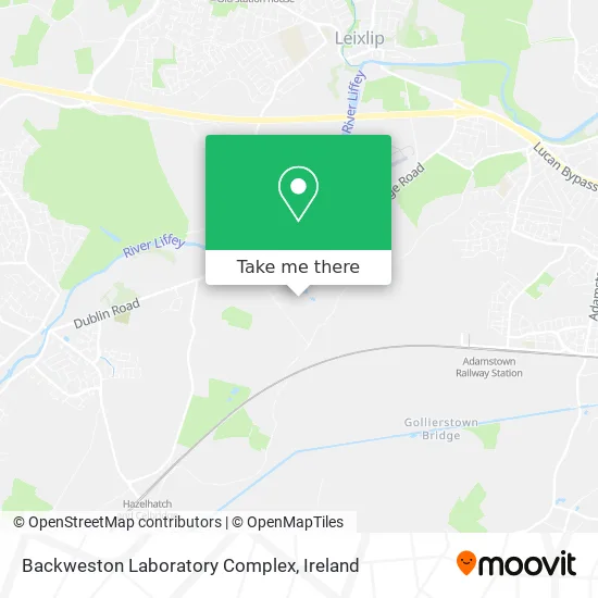 Backweston Laboratory Complex map