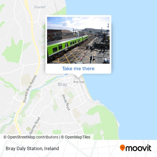 Bray Daly Station map