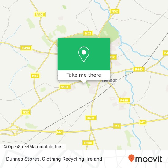 Dunnes Stores, Clothing Recycling map