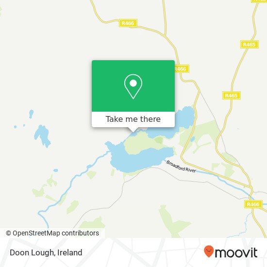 Doon Lough map