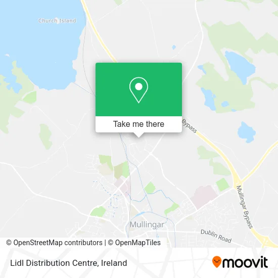 Lidl Distribution Centre map