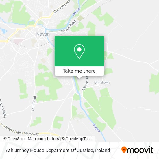 Athlumney House Depatment Of Justice map
