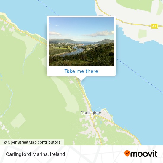 Carlingford Marina map