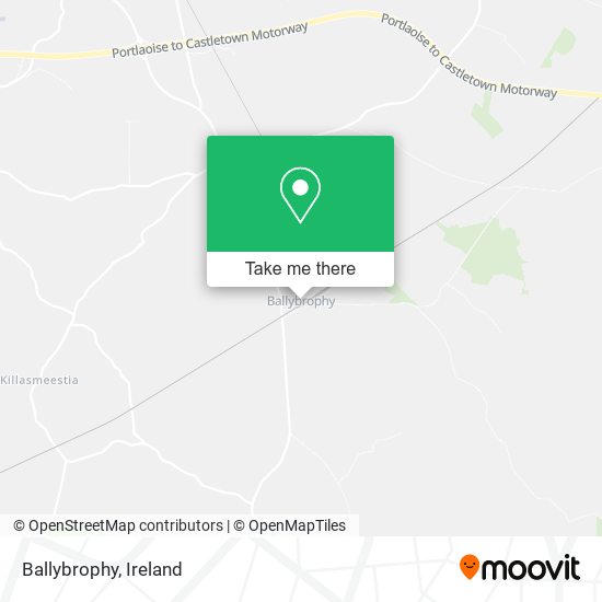 Ballybrophy map