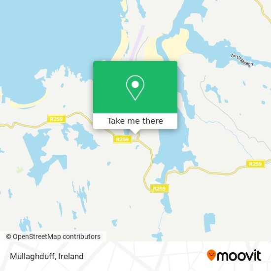 Mullaghduff map