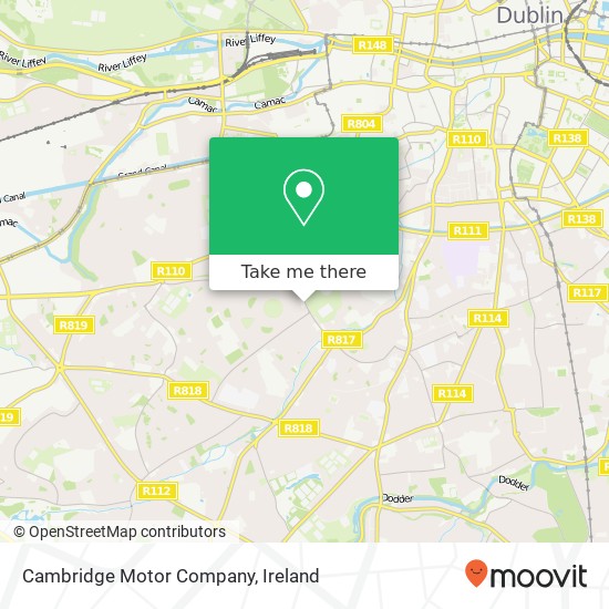 Cambridge Motor Company map