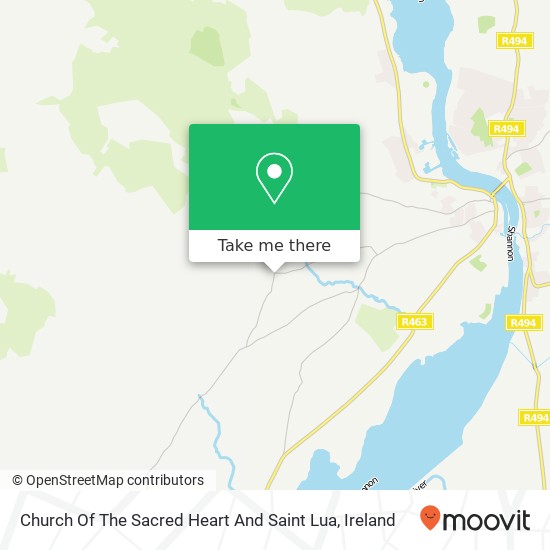 Church Of The Sacred Heart And Saint Lua plan