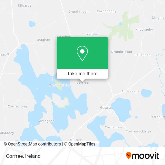 Corfree map