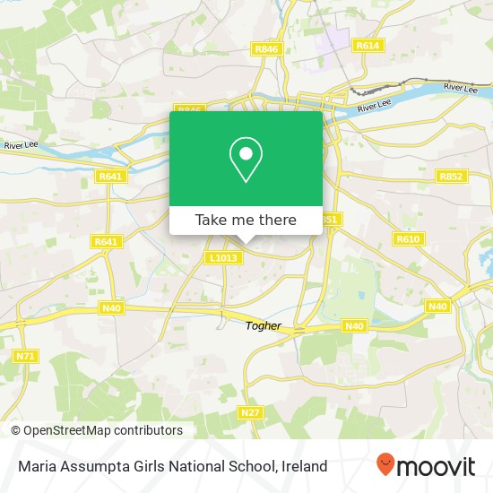 Maria Assumpta Girls National School map