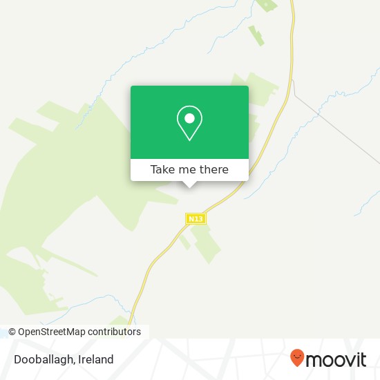 Dooballagh map