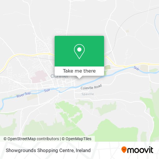 Showgrounds Shopping Centre map
