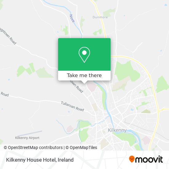 Kilkenny House Hotel map