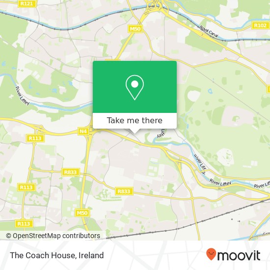 The Coach House map