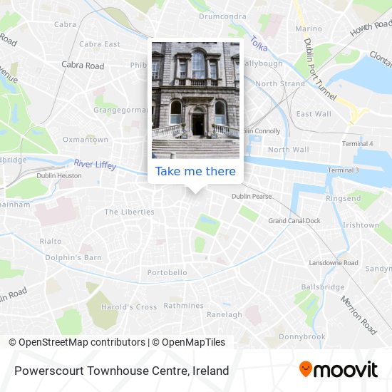 Powerscourt Townhouse Centre map