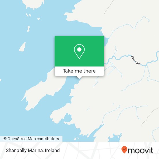 Shanbally Marina map