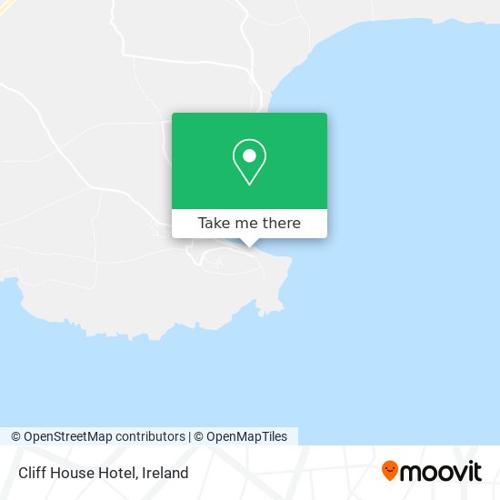 Cliff House Hotel map