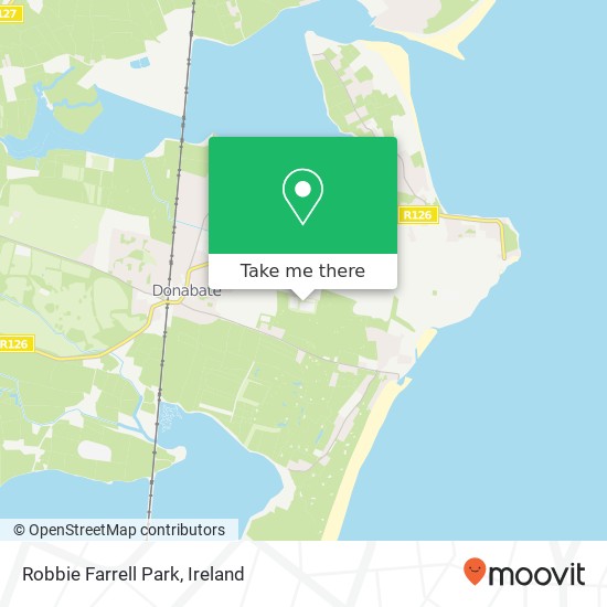 Robbie Farrell Park map