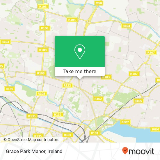 Grace Park Manor map