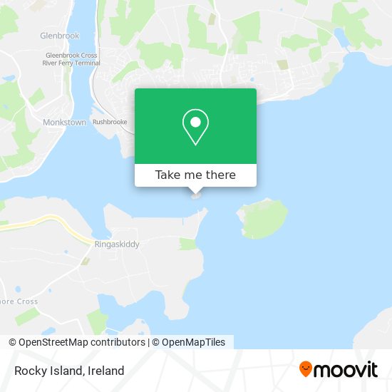Rocky Island map