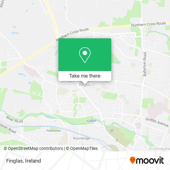 Finglas map