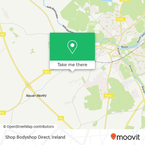 Shop Bodyshop Direct map