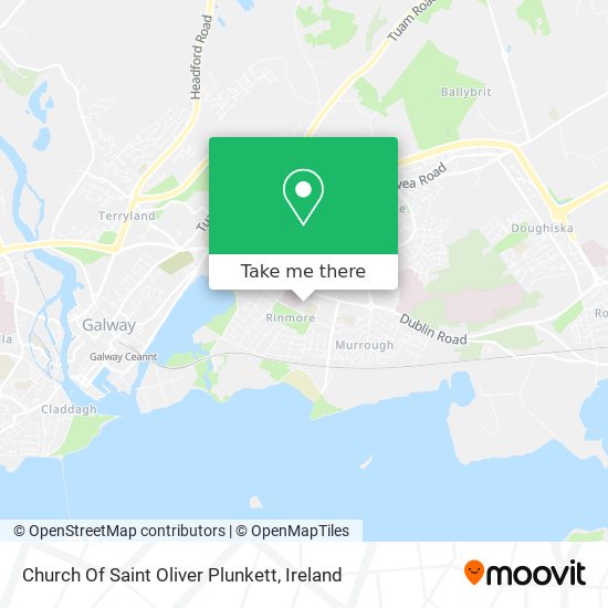 Church Of Saint Oliver Plunkett map