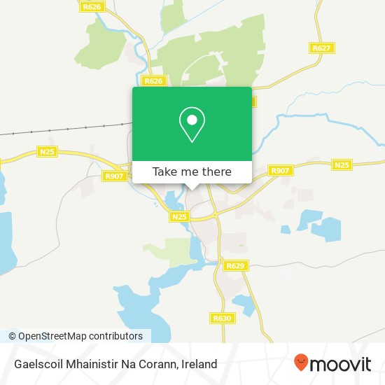 Gaelscoil Mhainistir Na Corann plan