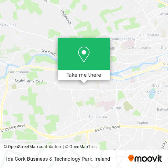 Ida Cork Business & Technology Park map