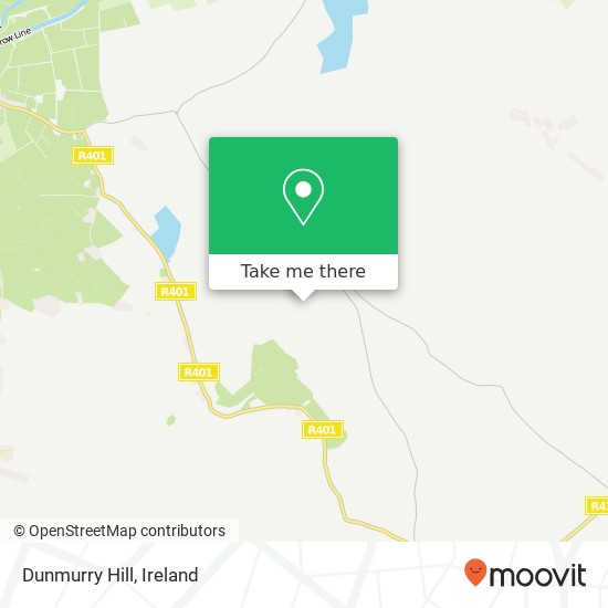 Dunmurry Hill map