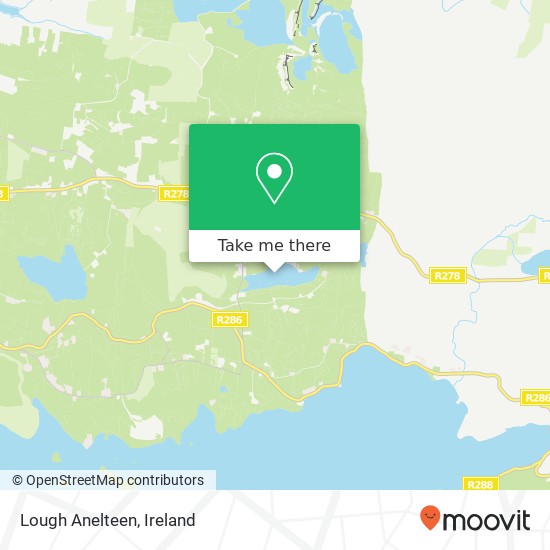 Lough Anelteen map