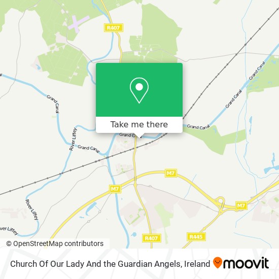 Church Of Our Lady And the Guardian Angels map