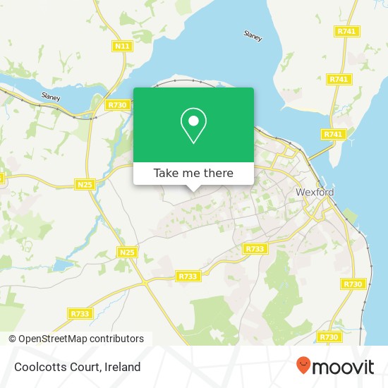 Coolcotts Court map