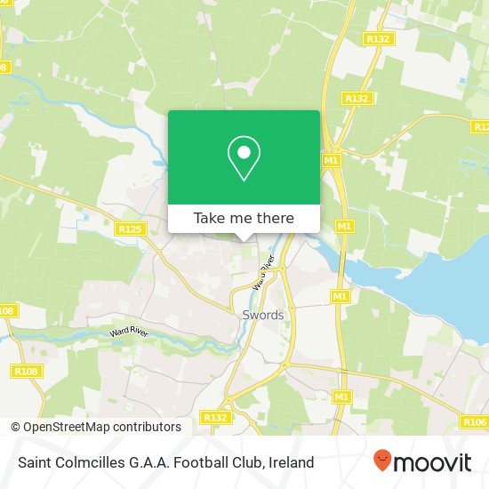 Saint Colmcilles G.A.A. Football Club map