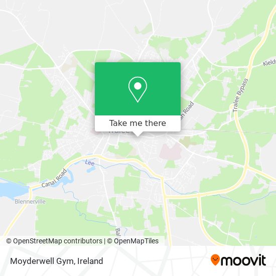 Moyderwell Gym map