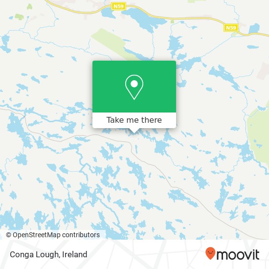 Conga Lough map