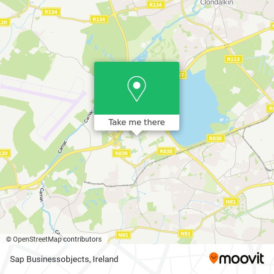 Sap Businessobjects map