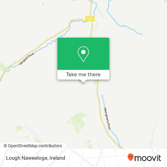 Lough Naweeloge map