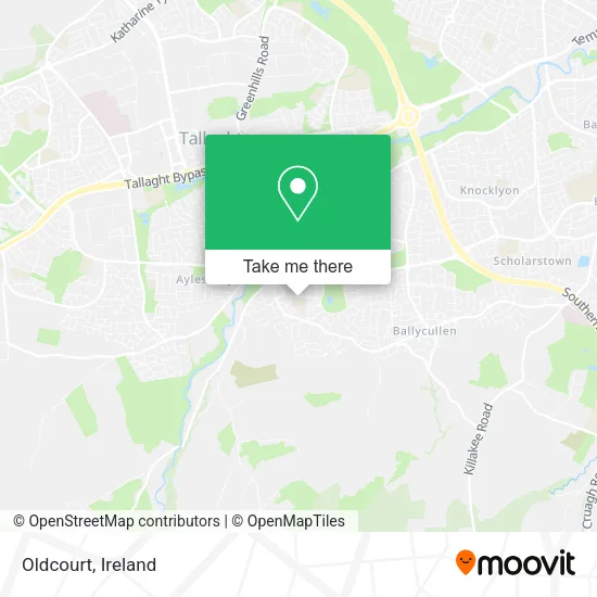 Oldcourt map