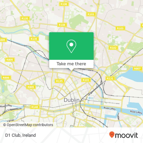 D1 Club map