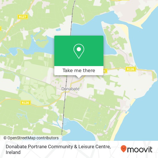 Donabate Portrane Community & Leisure Centre map