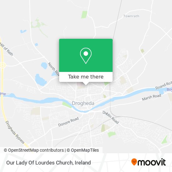 Our Lady Of Lourdes Church map