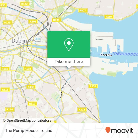 The Pump House map